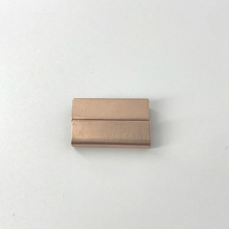 Engraved Metal Brass Custom Webbing Belt Cord End Clip