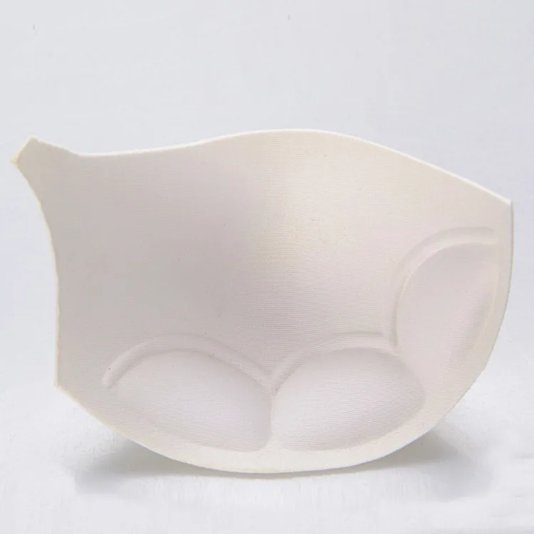 In Stock Factory Push Up Moulded Pad Breathable Foam Molded Bra Cup For Underwear Lingerie