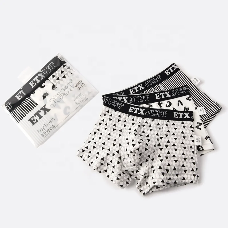 Трусы-боксеры с логотипом на заказ для мальчиков-подростков