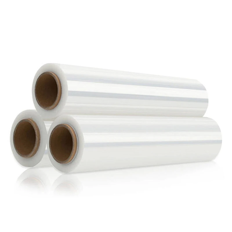 Custom Logo Cast PE Pallet Wrap Soft LLDPE Moisture-Proof High 50cm Plastic Stretch Wrap Food Packaging 30cm Option Available