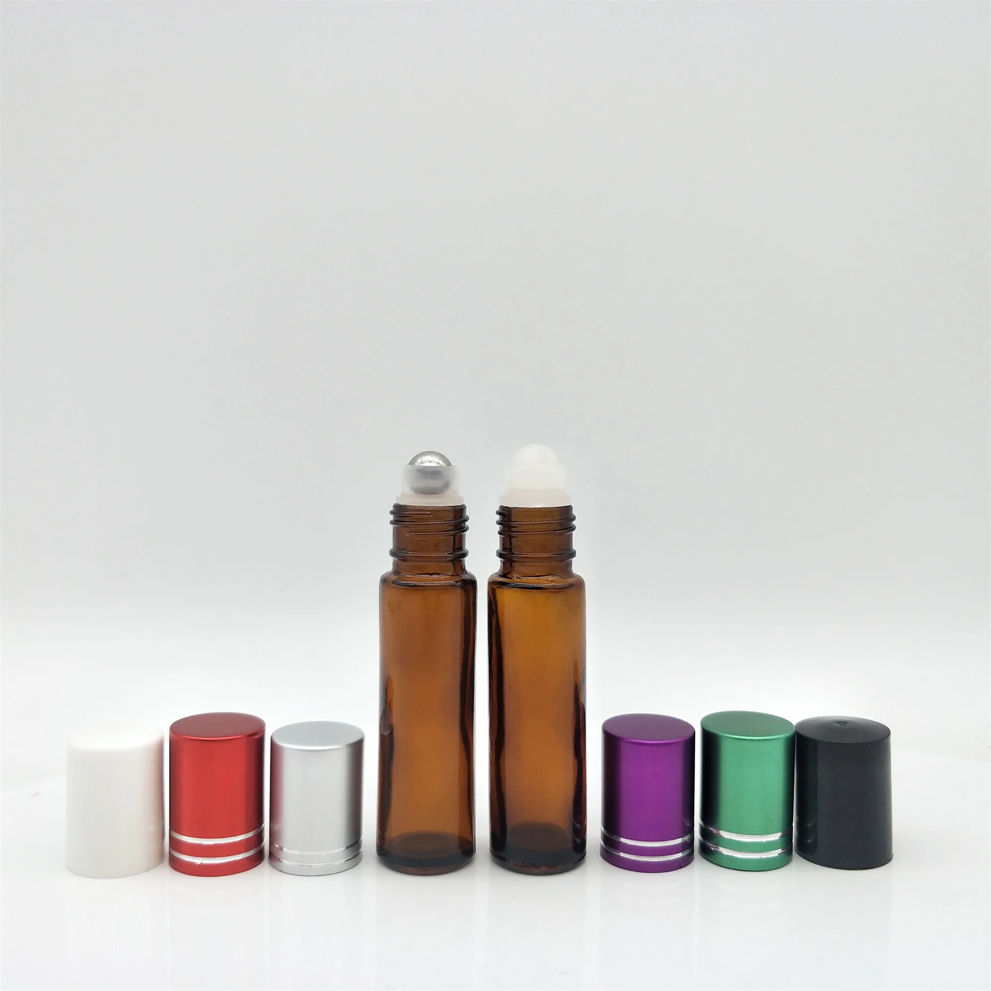 HOMAY packaging best price custom 30ml 50ml roll on bottle essential oil glass roller bottle for personal care