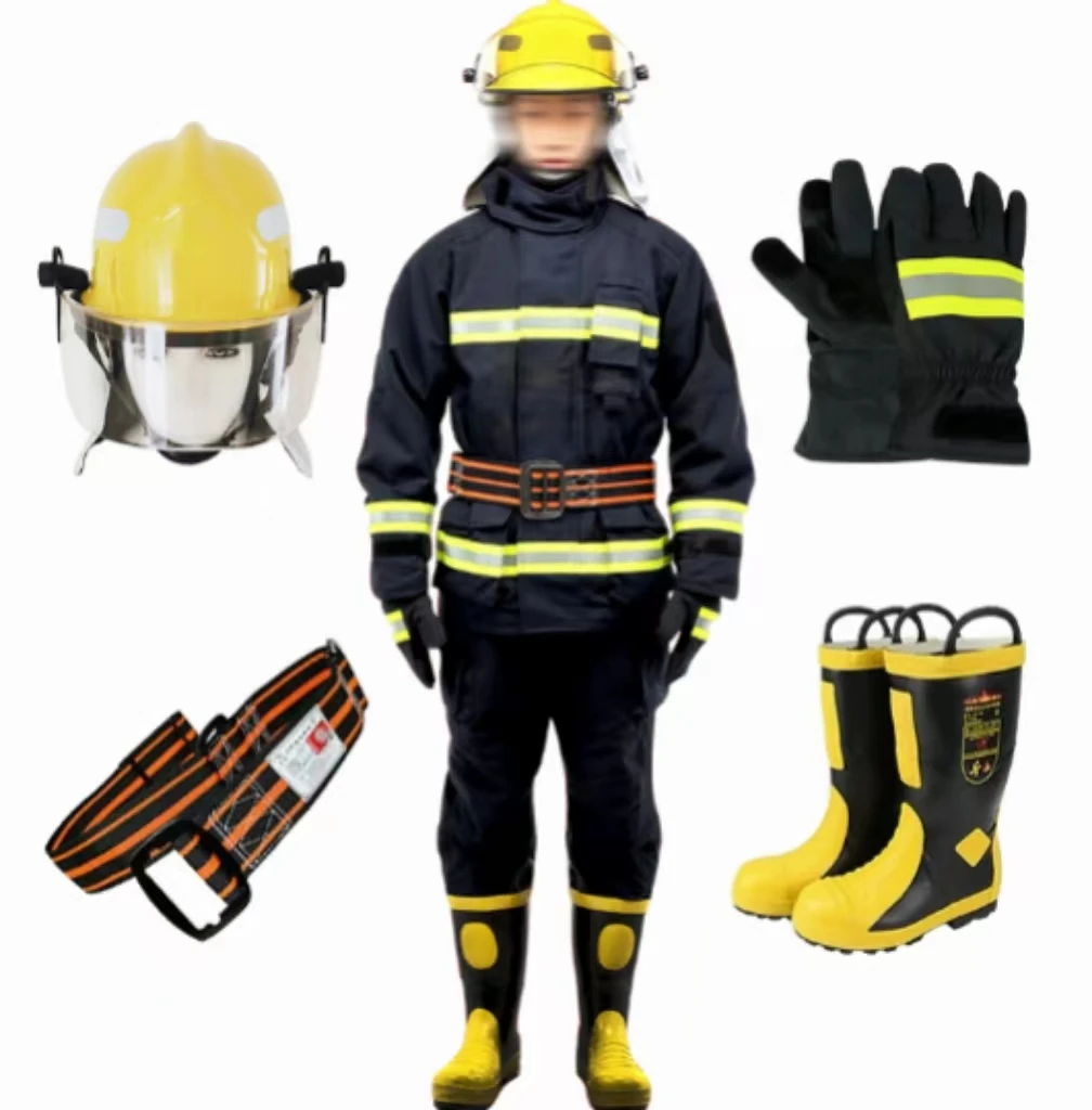 Strong fire resistance 3m fire fighting suit bag nomex customize fire fighting suit