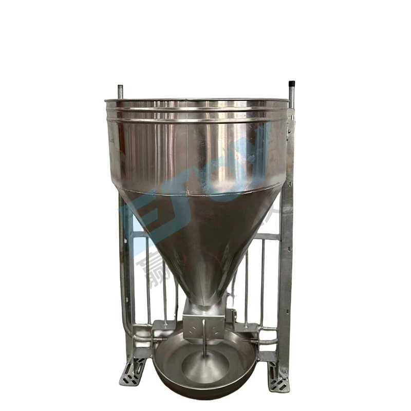 New Stainless steel dry wet pig feeder pig automatic feeder pig feeder