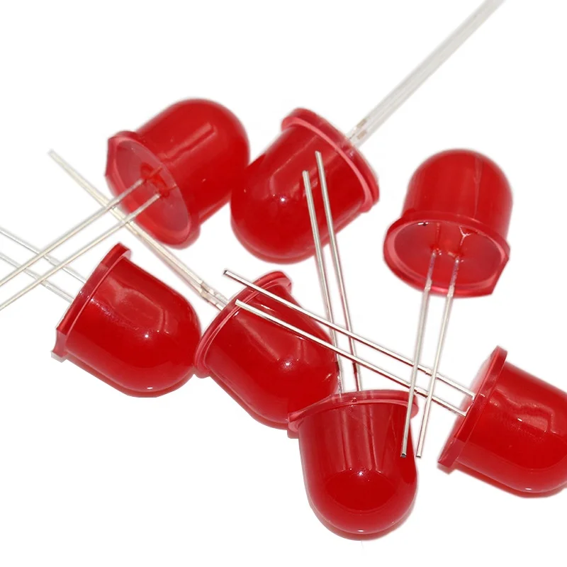 Wholesale High Quality  5mm Multicolor Oval Light Led Emitting Diode RGB