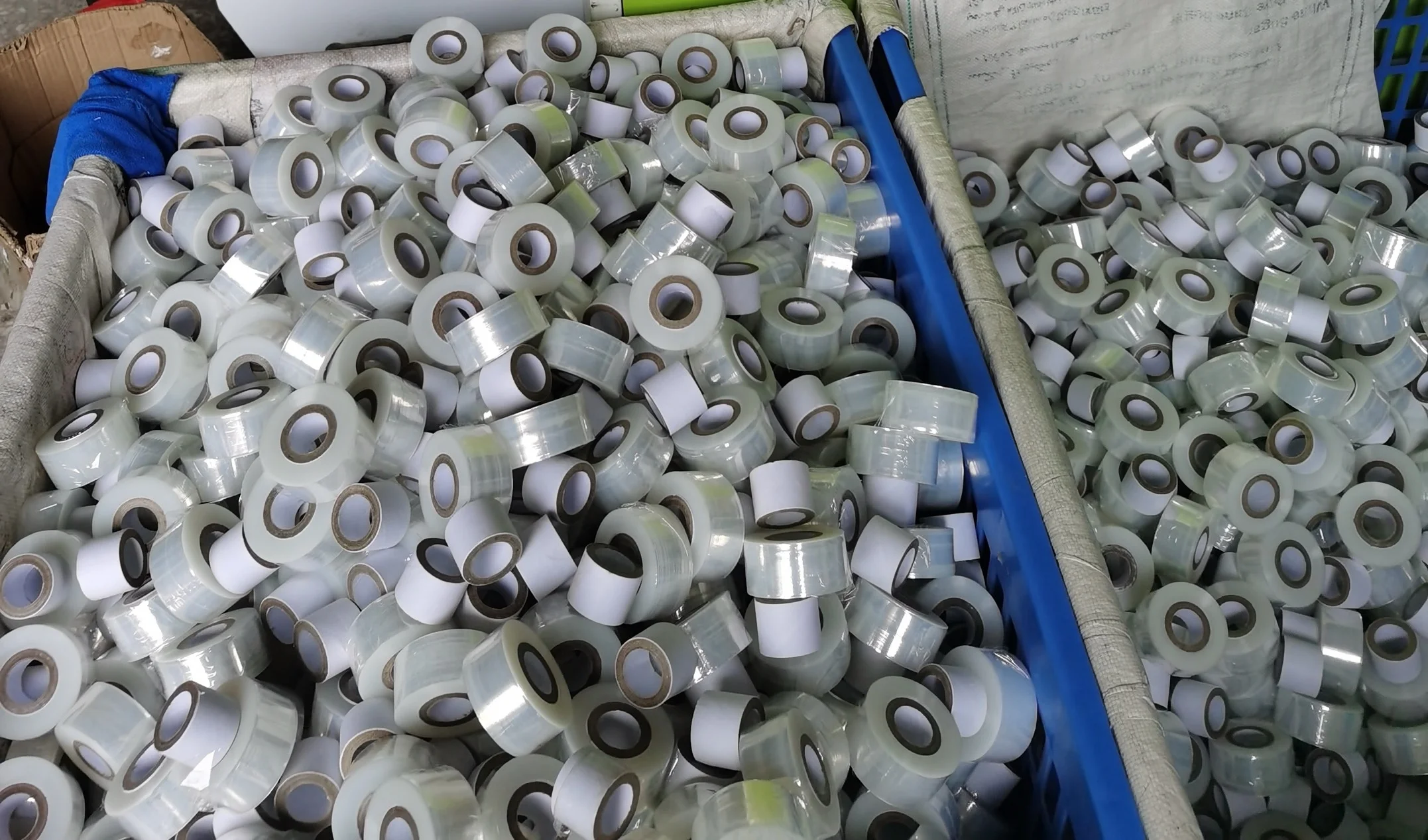 PVC Film Automatic Slitting Machine lldpe film stretch film slitter+ automatic piping machine