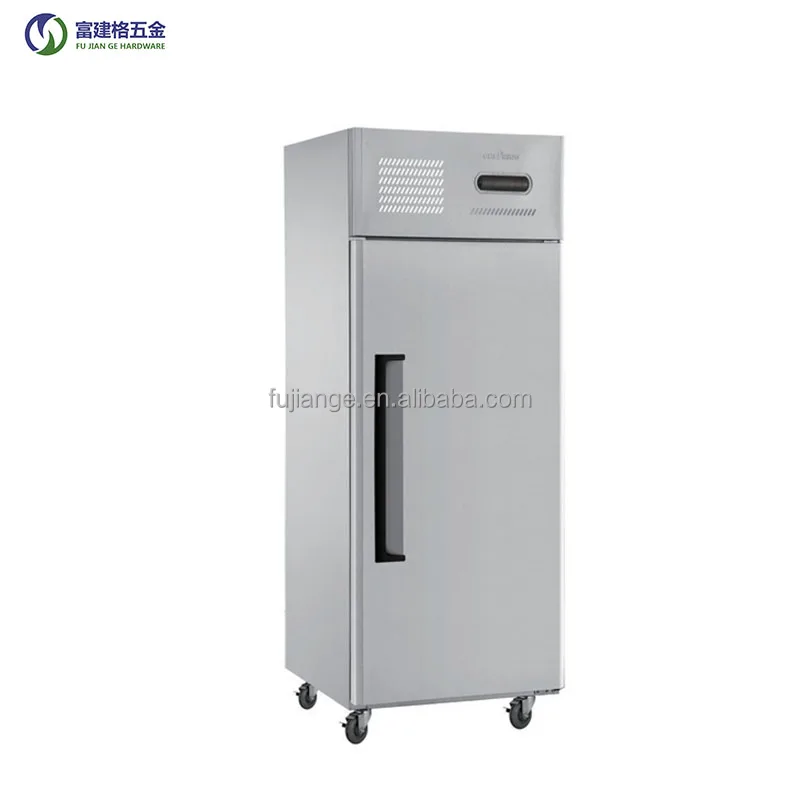 Single Door Commercial Refrigeration Equipment Restaurant Kitchen Meat Upright Chiller Freezer