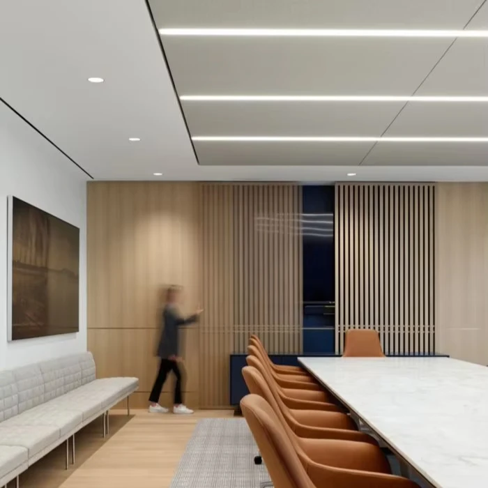 Office Spaces pvdf ceiling custom extrusion 3 inserted sectional garage doors aluminum honeycomb panels