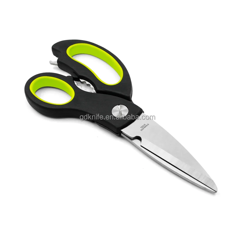 Kitchen Gadgets Tools Stainless Steel Chicken Poultry Fish Meat Vegetables Herbs BBQ Kitchen Scissor