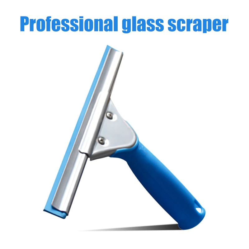 Оптовая продажа из микрофибры и голубого цвета из нержавеющей стали стеклоочистители, Простые Стеклянные очистка лобового стекла, 10 дюймов плоский Стеклоочистители