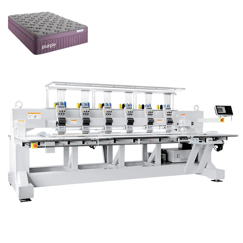 XDB-0606F Stenburg 1000 об/мин высокоскоростная компьютерная промышленная машина для вышивки матрасов с функцией предварительного просмотра