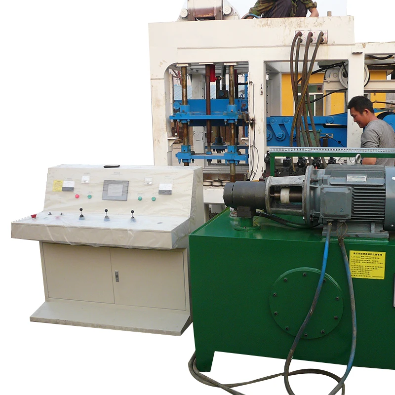 qt 615 fully automatic concrete block making machine