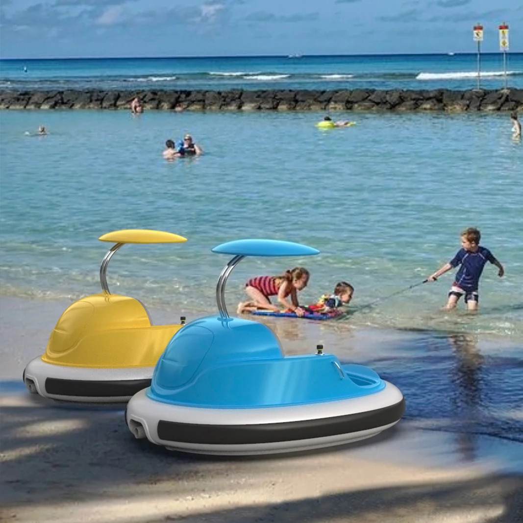 Single person leisure boat modern designed rotomolding electric boat amusement water equipment for lake river sea