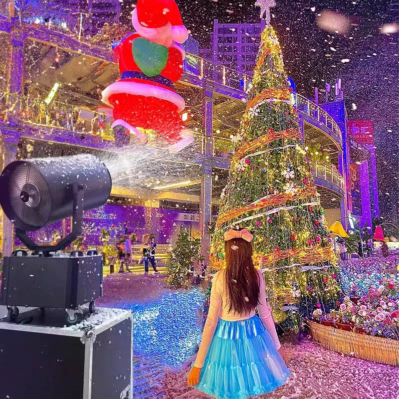 Cheap snow machine Stage Special Effects 3KW Moving Head Snow Rotating Artificial Snow Making Equipment for party