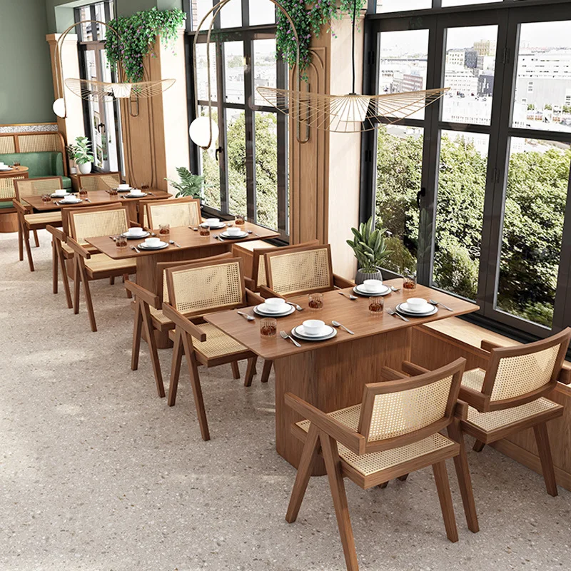 New Design Restaurant Furniture Solid Wood Booths Bench Seat Wall Style Seating Booth Sofa Chair And Table