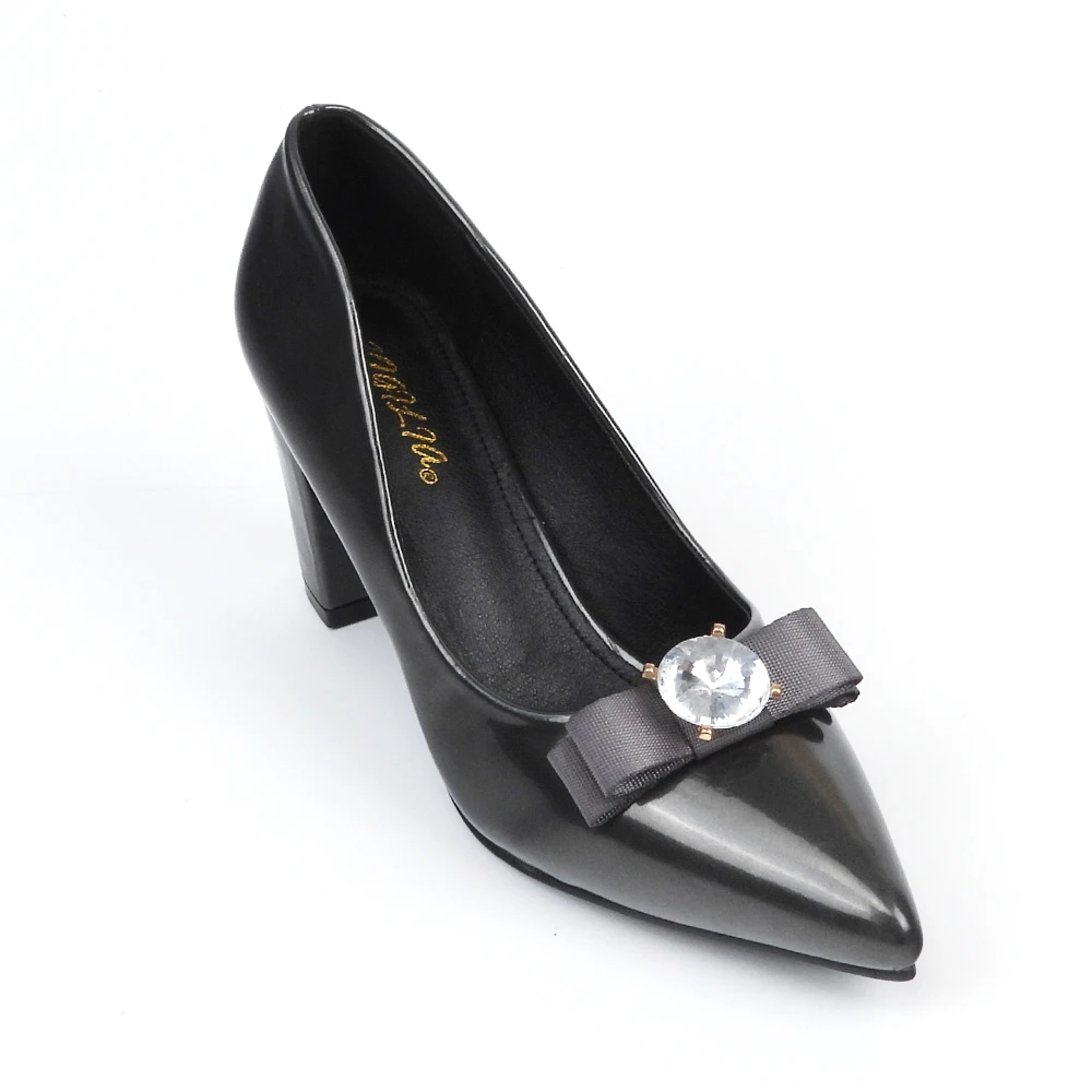 Fancy Bow Shape Rhinestone Shoe Clips Accessories Decorative Shoe Buckle