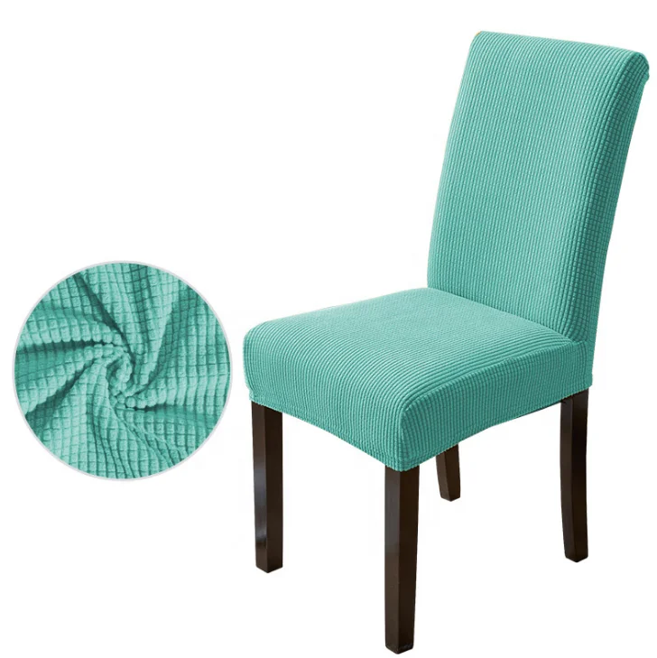 knitting jacquard waterproof sofa slipcovers dining chair cover seat dining chair cover