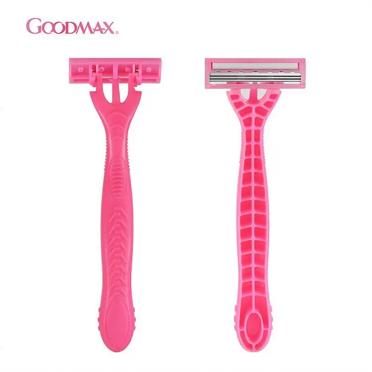 High Quality Razor Personal Care Women Disposable Plastic Safety Shaving Triple Blade Razor