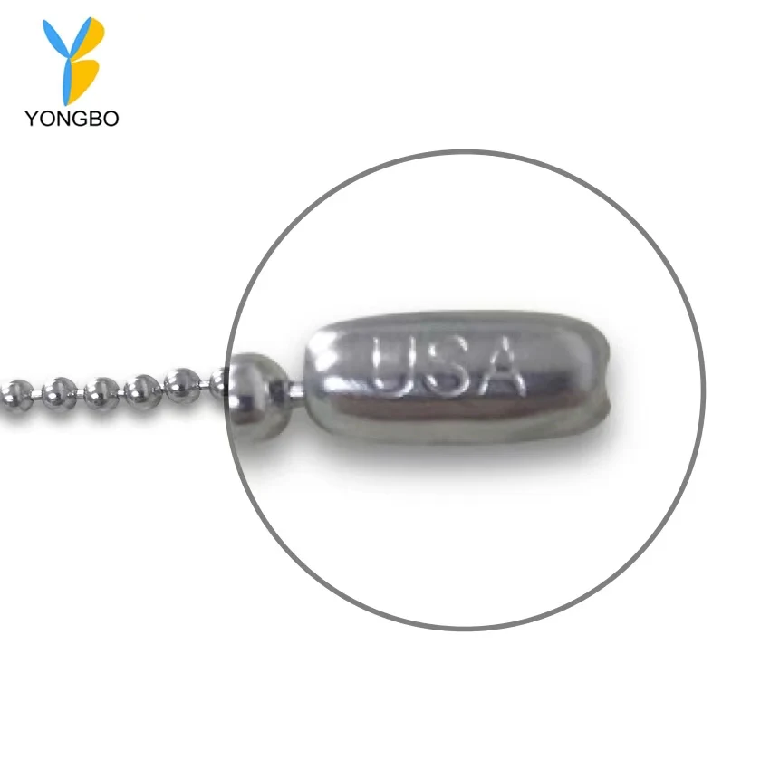 New Product Necklace Ball Chains for Dog Tags