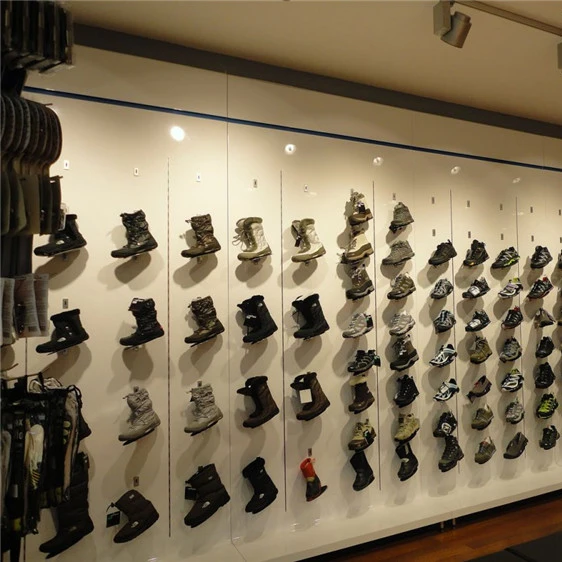 Market Mall Shoes Display Shelves Metal Shoe Rack Shelf
