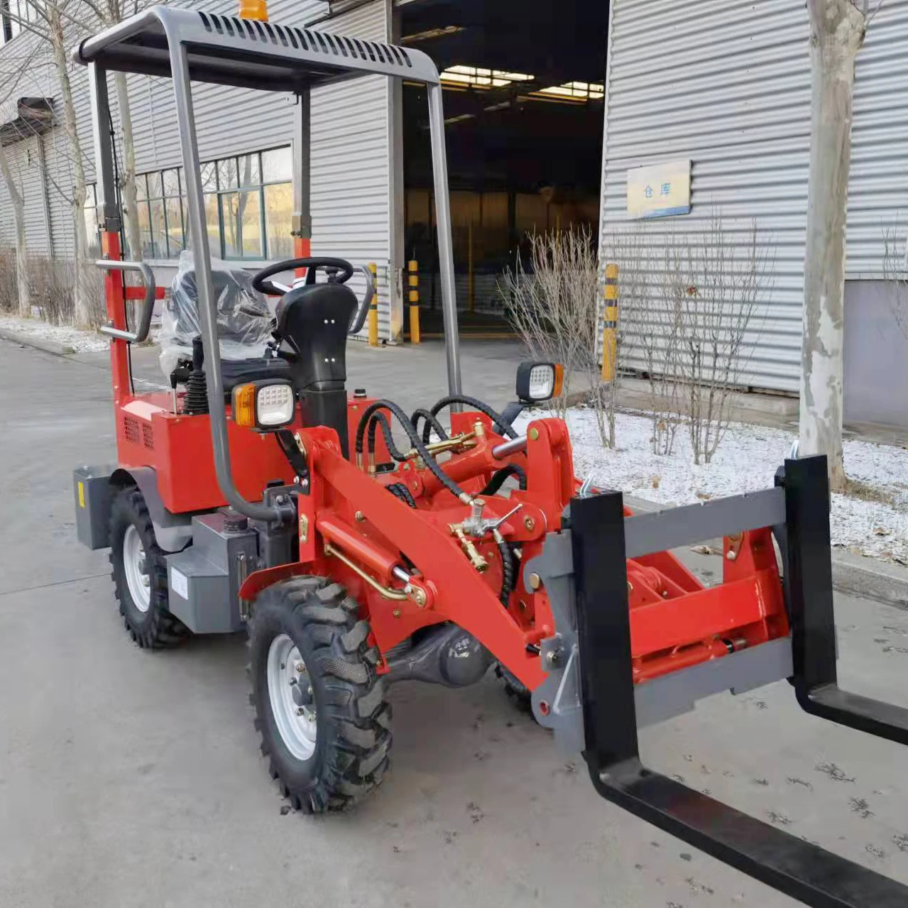 CHL120E Electric Green Environmental Protection 1.2 Ton Small Loader