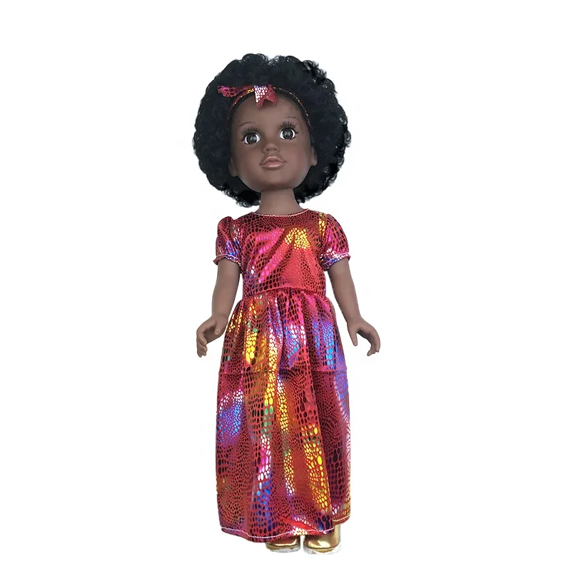Newest lovely Toy DIY TOY 18 inch african dolls  For Children