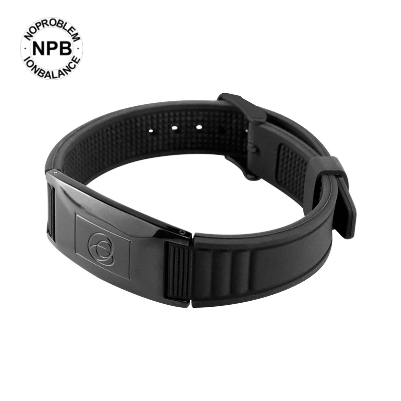 P210 band new couples silicone health bracelet negative ion far infrared magnet sports adjustable wristband