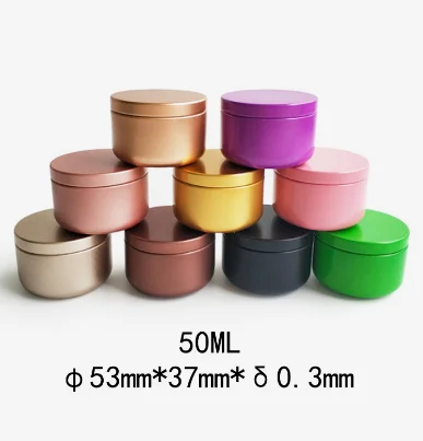 50ml tin can 50ml round aluminum tin