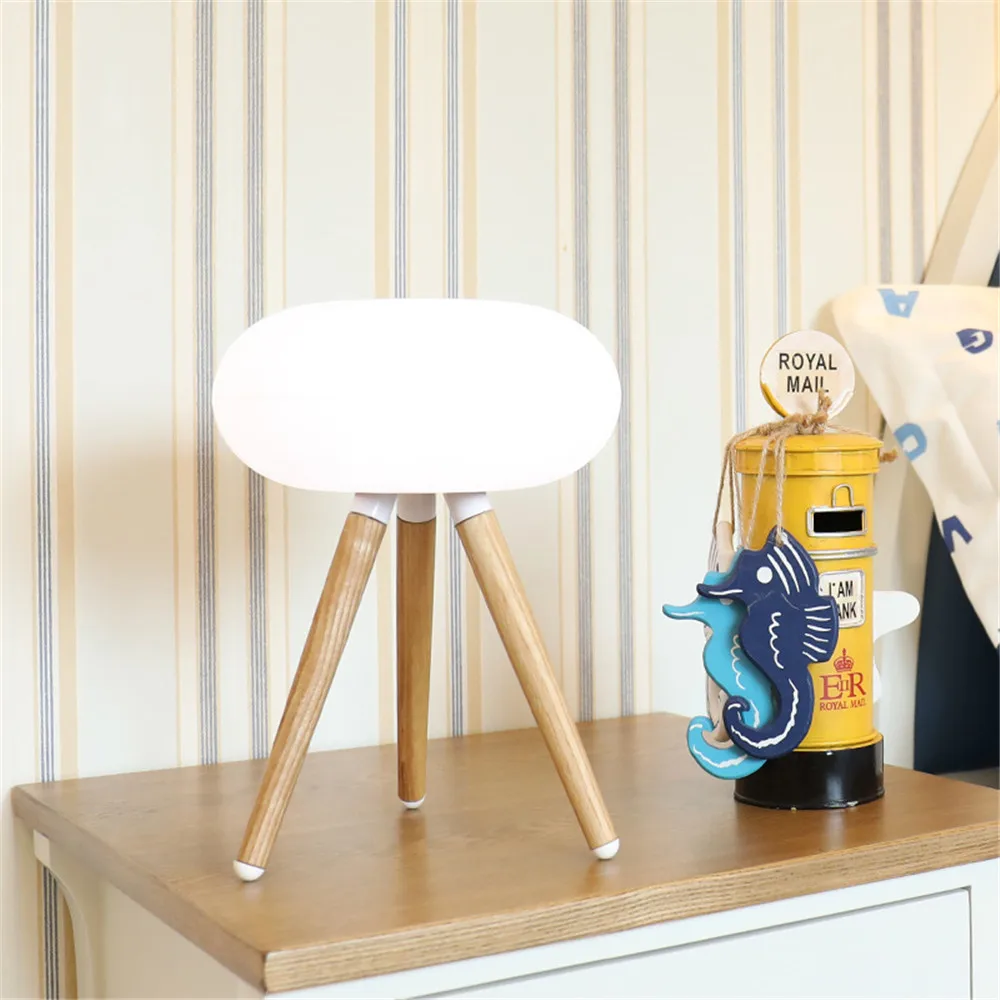 LED Smart Magic Lamp Induction Dimming Table Lamp USB Power Supply Can Rotate Control Brightness 3 Level Dimmable LED Table Lamp