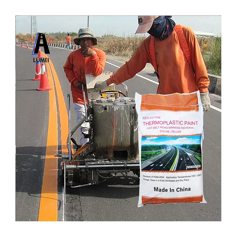 Professional manufacturer OEM AASHTO BS EN standaer preformed thermoplastic price road marking paint