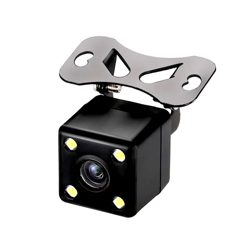 Universal parking mini rear view reversing camera with led supper hd cheap back up dashboard rear camera for car