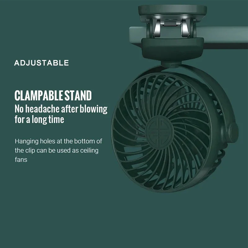 Hot wholesale factory rechargeable mini fan portable handheld usb clip hand fan
