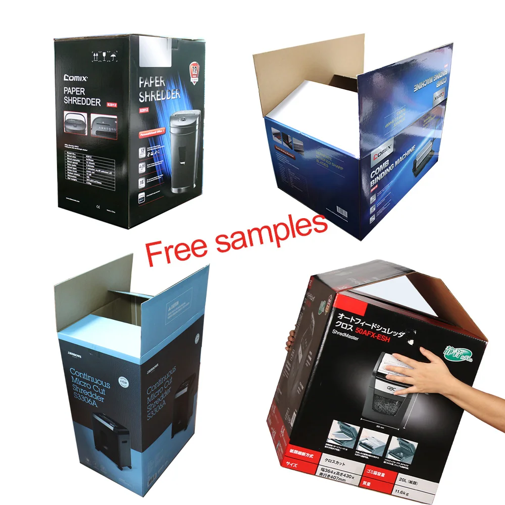 Custom Logo Printed Corrugated Large Printed  Electrical Packaging Carton Box Shipping Carton Box