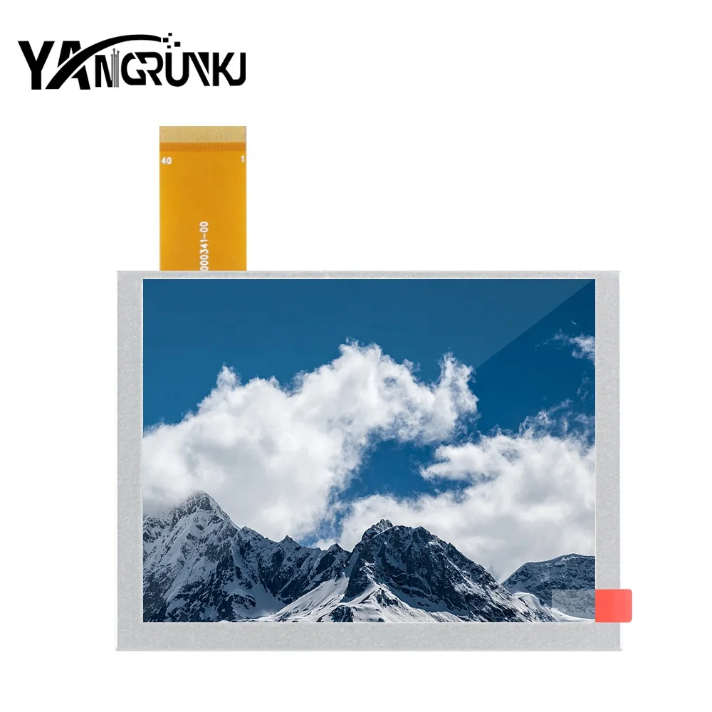 Original 5 inch 640x480 Innolux AT050TN23 V.1 Brightness 350 RGB 40 Pins FPC interface LCD module for Digital photo Frame