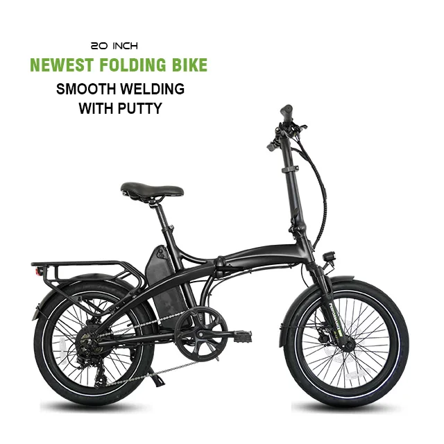 Заводская поставка новейший 48V20 Ah 500W складной электрический велосипед большой дальности