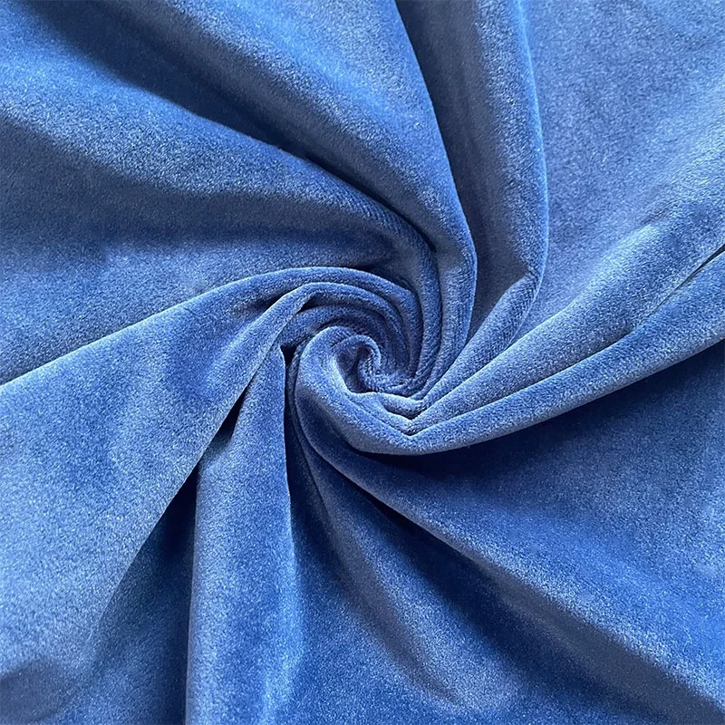 Wholesale Of New Products Golden velvet 100% polyester supplier luxury fabric material fabric lace fabric