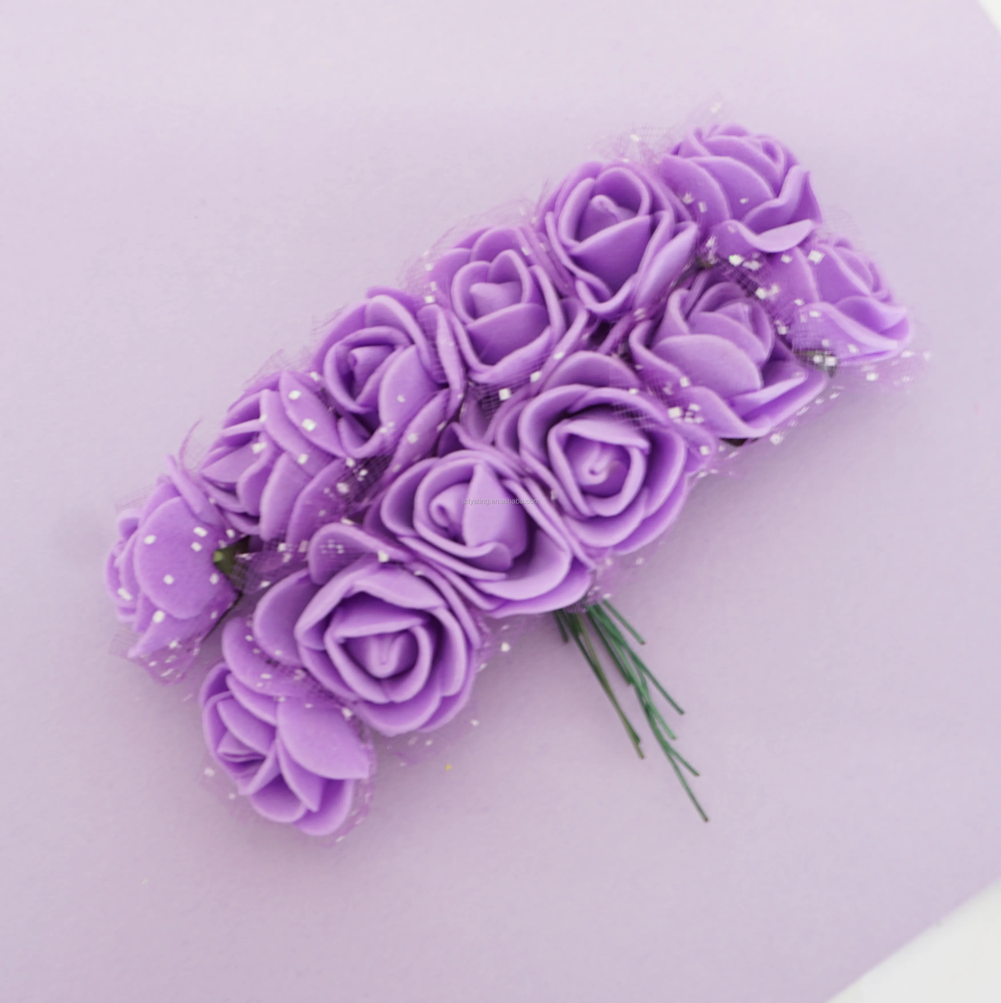 
Artificial Flower PE Foam Rose Bouquet Multicolor Rose Wedding Flower Decoration 