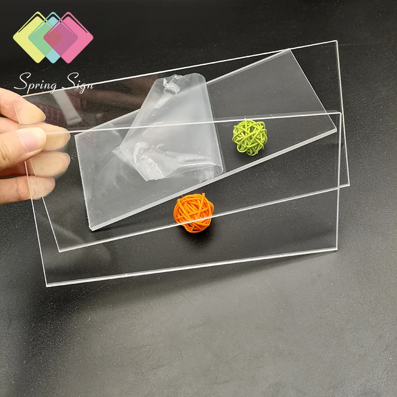 Spring sign plastic clear transparent led polystyrene embossed 1mm 2mm ps pattern sheet