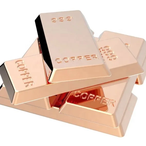 Copper Ingots with 99.99% purity for Sale