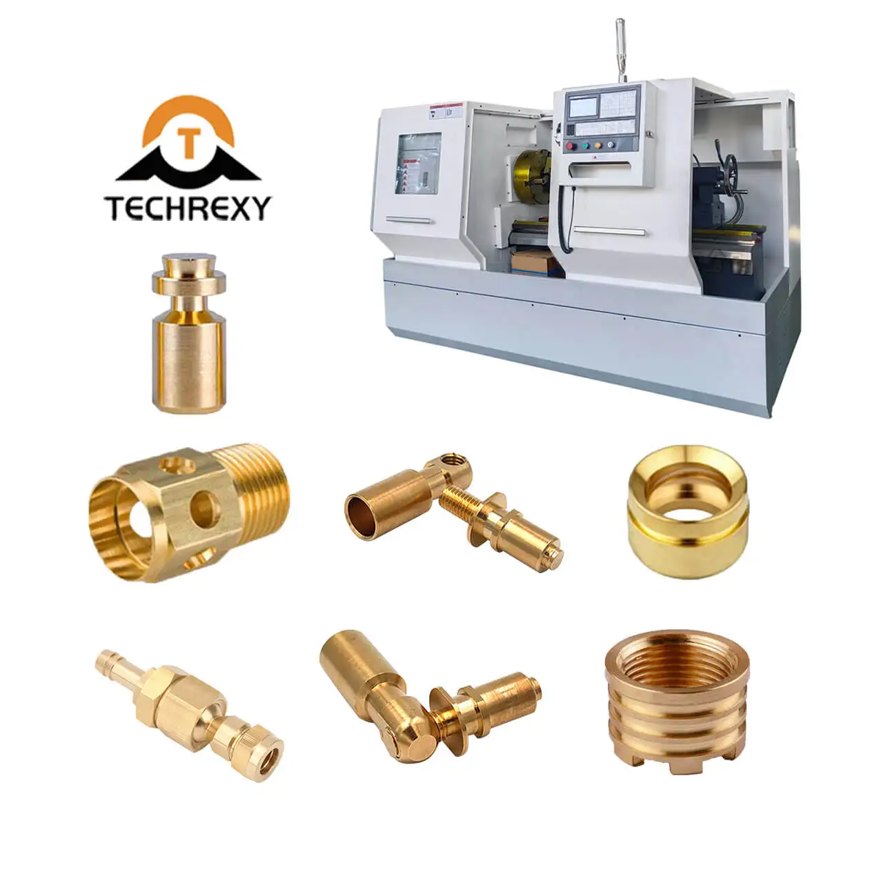 High precision brass precision positioning pin brass precision parts CNC Machining