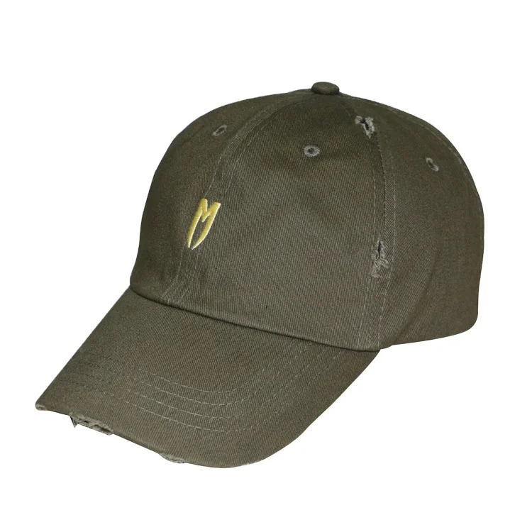 Wholesale Vintage 6-Panel Dad Hat Washed Faded Cotton With Custom Pattern Custom Logo Golf Baseball Cap for Men and Women