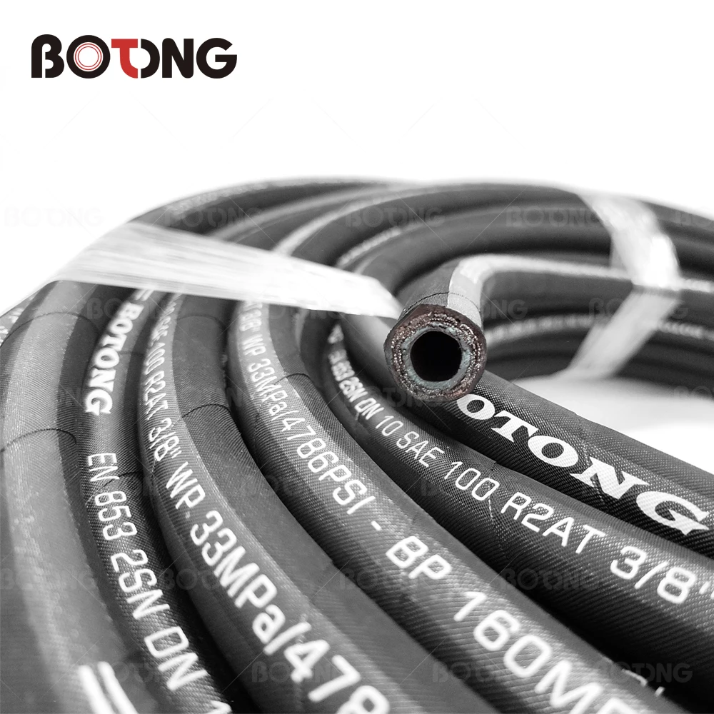  Multifunctional 1SN 2SN oil high pressure rubber hoses hydraulic flexible