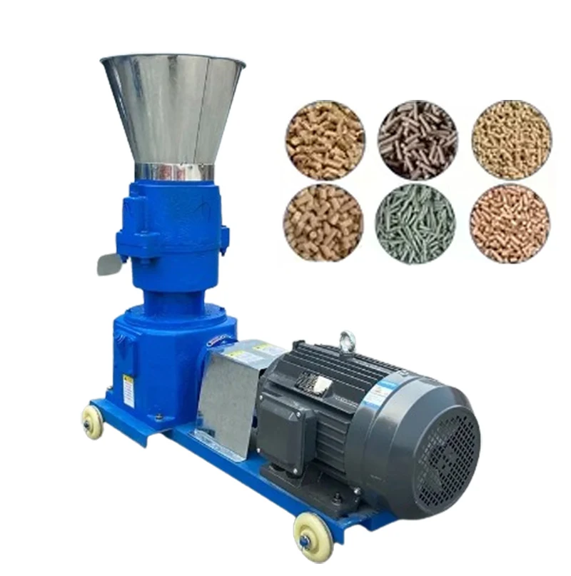 Animals Feed Pallet Maker Cat Floating Fish Feeds Pellet Making Machine Poultry Feed Processing Machinery