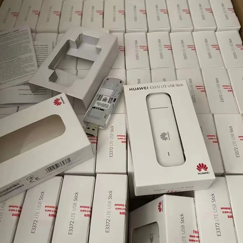 Hua wei HiSilicon V7R2 E3372h-153 4G LTE Cat4 USB Modem Sim Card Slot Unlocked support 4G TD-LTE & FDD Networks Worldwide