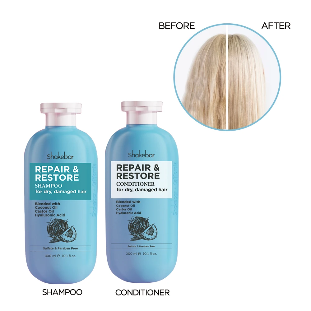 Шампунь и кондиционер для завивки волос