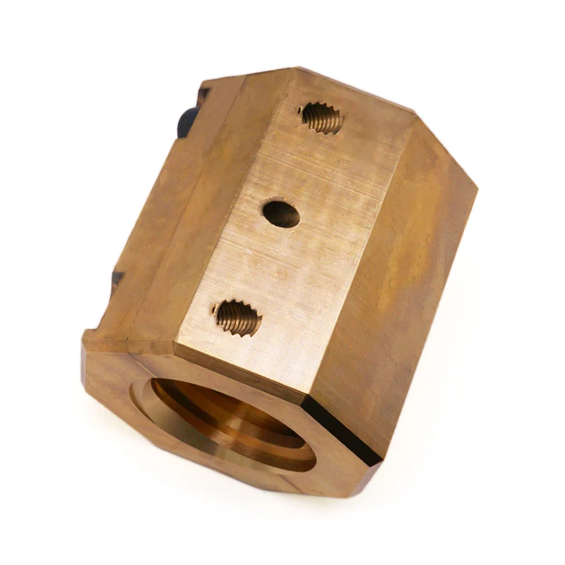 Cnc Custom Part Brass Machining Centre Parts Milling Metal House-Service Detector Tester Part