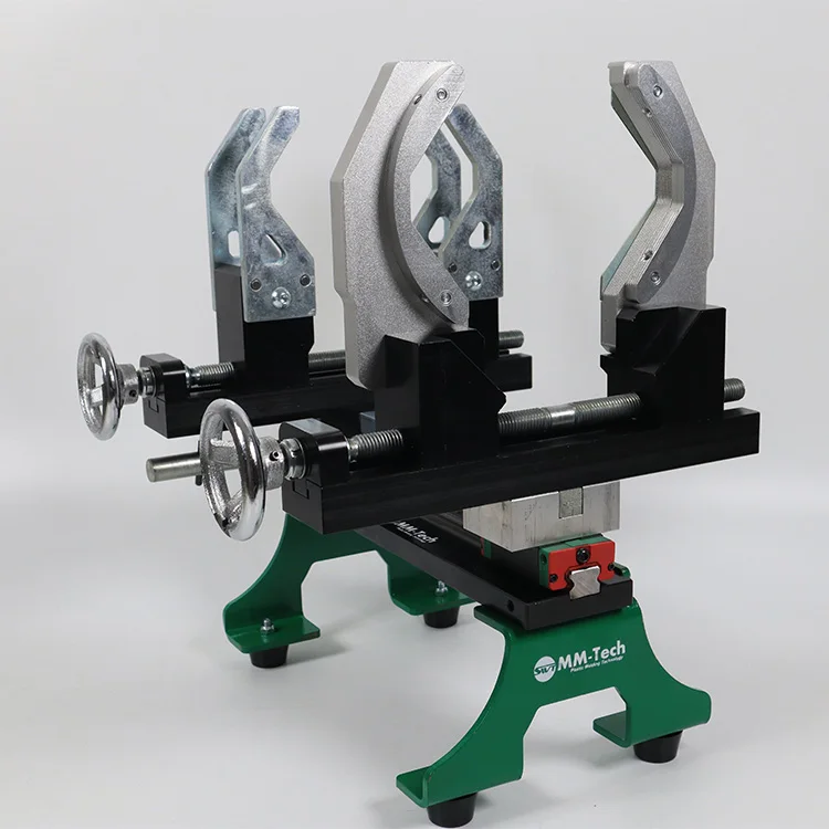MM-Tech 63-125mm Plastic Fusion Pvdf Pipe Spigot Joint Prisma Jig Socket Fusion Welding Machine