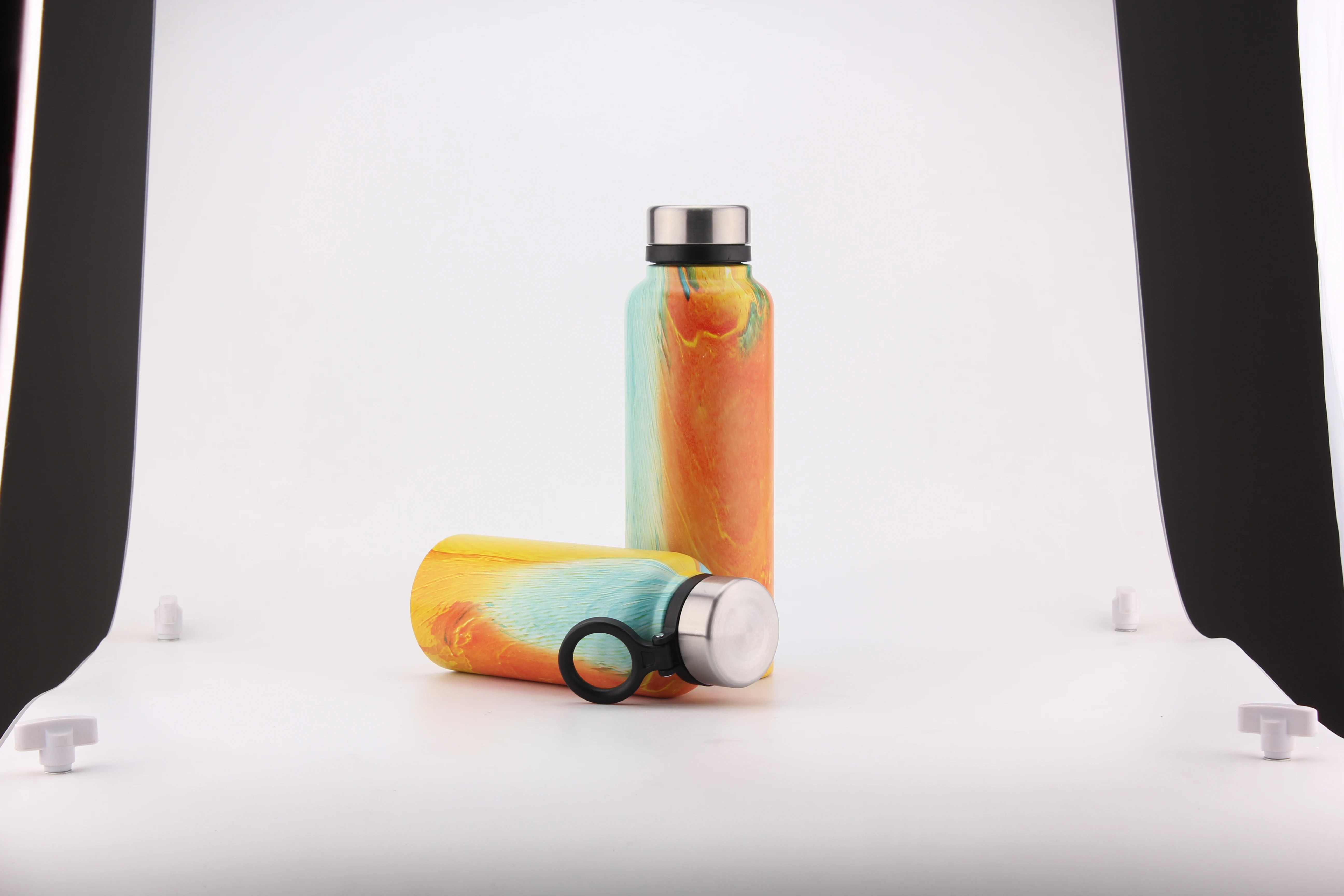 Outdoor Custom Logo Water Bottle Vacuum Water Bottle Steel Vacuum Flask Vacuum Flasks & Thermoses Outdoor Travel Cup Portable