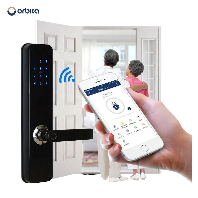 
Orbita WiFi Keyless App New Design Factory best hotel door lock eletronic wifi eletronic smart door lock 