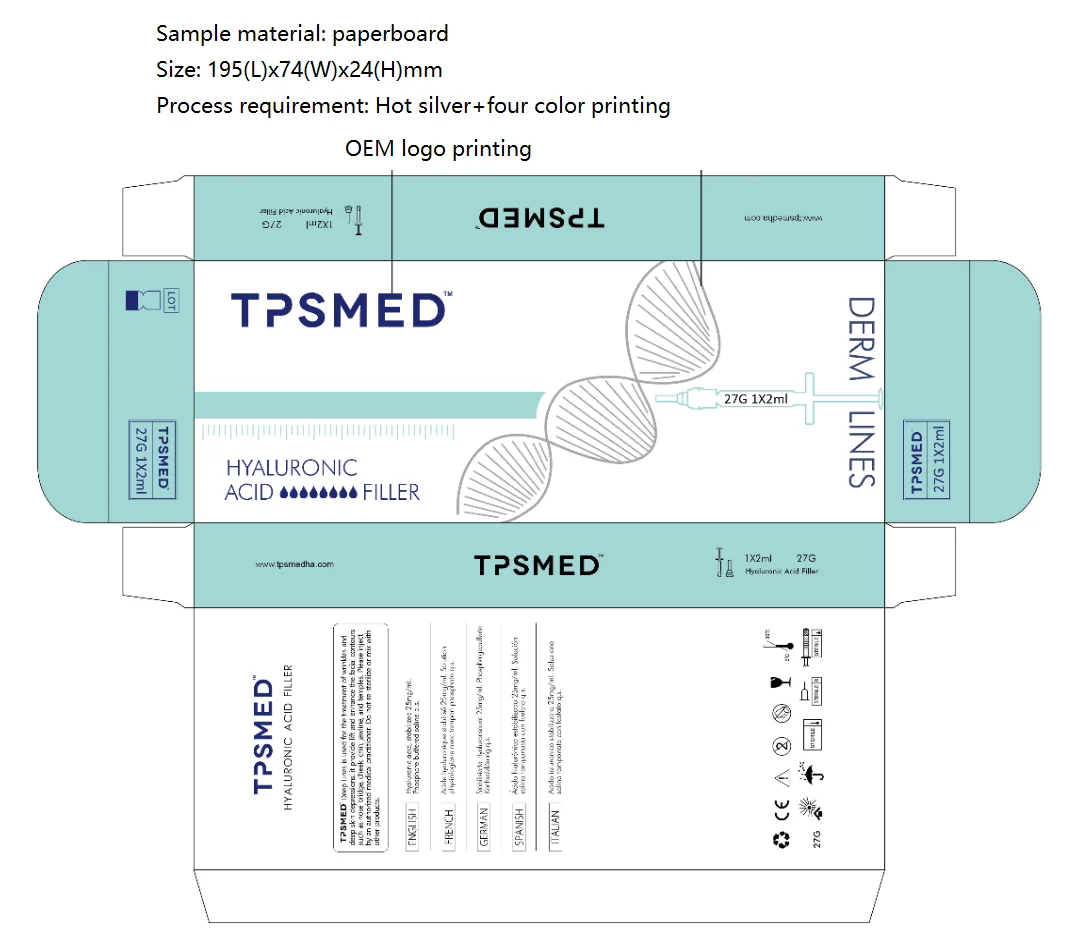 Customize Exclusive Sodium Hyaluronate Package Design