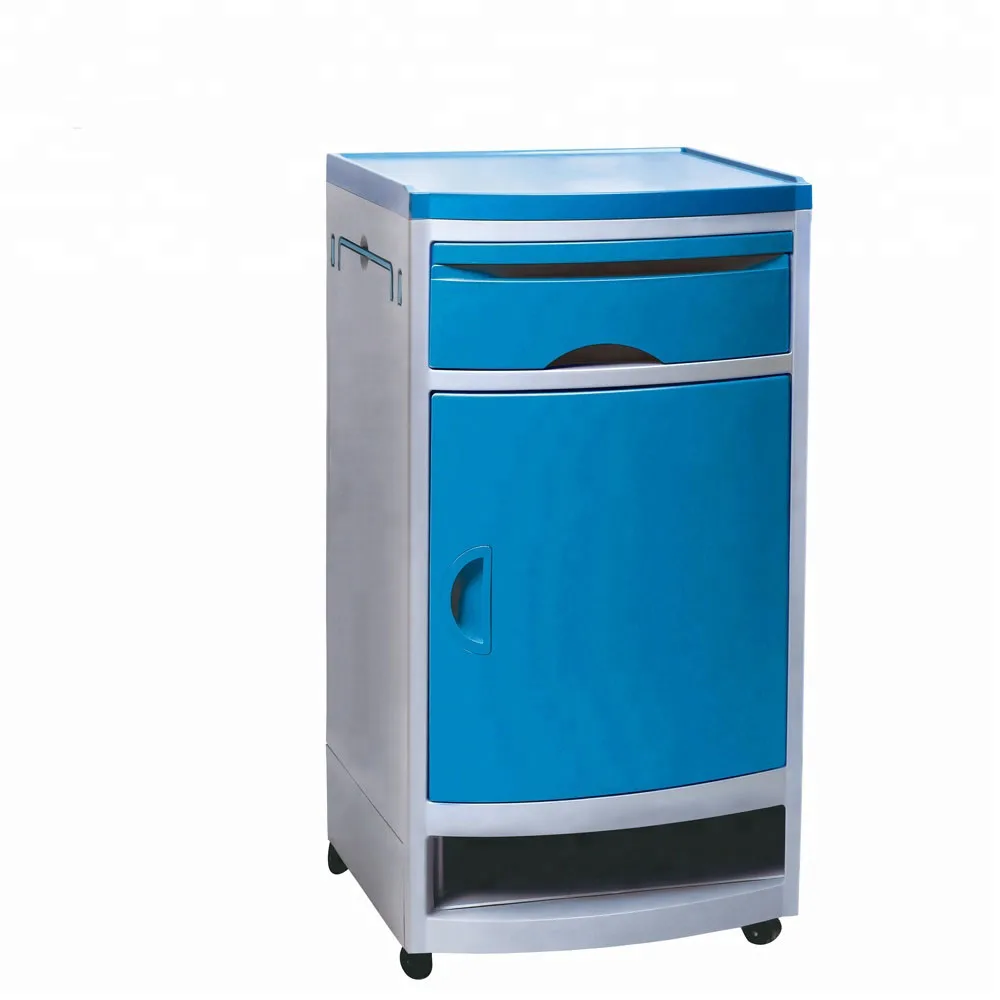 
Professional ABS medical bedside tables Plastic Storage Cabinet Locker 
